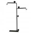 Komodo Adjustable Light Stand Secure Double Use with Mesh Tops / Tortoise Tables