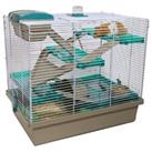 Rosewood Pico XL Hamster Cage, Loft Bed Water Bottle Wheel Food Bowl or Shavings