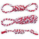 Trixie Playing Rope for Dogs - Cotton Dummy, Knotted, Loop Puppy Tug of War Toy