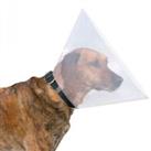 Trixie Protective Dog Cat Cone Collar Elizabethan Transparent Vet Wound Healing