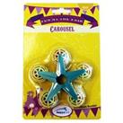 Happy Pet Carousel Bird Toy with Bell Fun At The Fair Star Shaped Rolling Balls