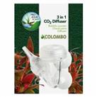 Colombo CO2 3-in-1 Diffuser Acrylic Bubble Counter Non-Return Valve Easy Clean