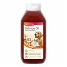 Beaphar Salmon Oil Natural Supplement for Dogs and Cats Omega 3/6 425ml or 940ml