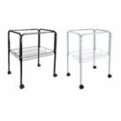 Rainforest Cages C1 Cage Stand Black or White Outer 47 x 37 x 67cm