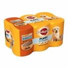 Pedigree Puppy Mixed Selection Balanced Wet Tinned Pet Food in Jelly 6 x 400g