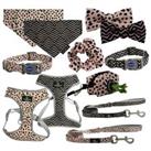 Ancol Dog Harness Collar Lead Bandana Bow Tie Poo Bag Scrunchie Dalmatian/Zigzag
