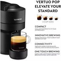 11729 Vertuo Pop Smart Coffee Machine - Black