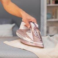 Russell Hobbs 23972 Pearl Glide Rose 2600W Iron - Champagne