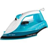 Russell Hobbs 25580 My Iron 1800w Ceramic Soleplate - White/Blue