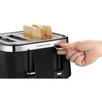 Russell Hobbs 26770 Bronte 4 Slice Toaster - Black