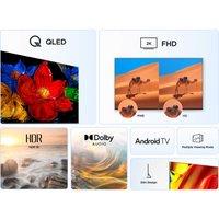 TCL V5C-UK 32inch Full 1080 HD QLED Android TV - 32V5CUK
