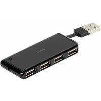 Vivanco 36660 USB 2.0 4 Port Integrated Adapter