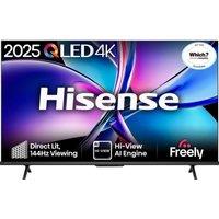 Hisense E7QTUK PRO 43inch 144Hz QLED Smart AI TV with Freely - 43E7QTUK-PRO