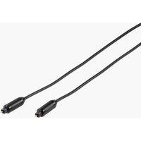 Vivanco 46149 Fibre Optic Cable 1M - Black