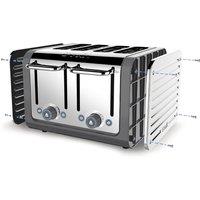 Dualit Architect 46526 4 Slice Toaster, Grey
