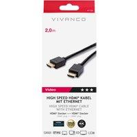 Vivanco 47159 2M HDMI 2.0 Cable with Ethernet and ARC