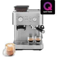 KitchenAid 5KES6551BSX Semi Automatic Espresso Quiet Mark Dual Cup - S/Steel
