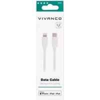 Vivanco 60084 1.2m Data Cable Lightning to USB-Type-C