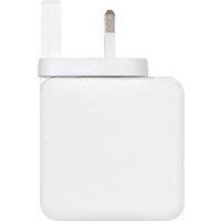 Vivanco 63216 2.0 Dual USB C 45W Super Fast Plug - White