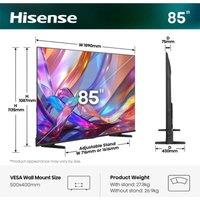 Hisense E7STUK-PRO 85inch 4K Ultra HD Hi-QLED Freely Smart TV - 85E7STUK-PRO
