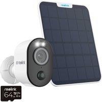 Reolink Advantage Series 4K WiFi AI Solar/Battery Cam Kit+64GB - A4K3S2M64-UK
