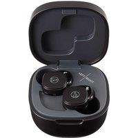Audio Technica ATH-SQ1TWBK Bluetooth Wireless Earbuds - Black
