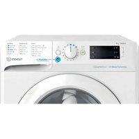 Indesit BWE 91496X WV UK 9kg 1400rpm Push&Go Washing Machine with Steam - White