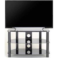 TTAP C303C-800-3BB Vantage 3 Shelf Glass TV Stand