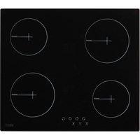 Creda C60CTC 60cm 4 Zone Ceramic Hob - Black Glass