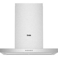 Creda C60THX 60cm T-Shaped Hood - Stainless Steel