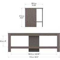 AVF CA115GRE Calibre 115cm TV Stand - Grey Oak
