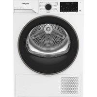Hotpoint C HD 84M WBS UK Fabric Care 8kg Heat Pump Tumble Dryer with HomeWhiz - White