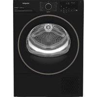 Hotpoint C HSD 82M BB UK 8kg Heat Pump Tumble Dryer with PetHairCare - Black
