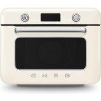 Smeg COF01CRUK Countertop 10in1 Retro 50 s Multifunction Oven - Cream