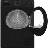 Indesit C YD 92D BB UK 9kg Heat Pump Tumble Dryer with Steam Technology - Black