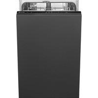 Smeg DI4522 Built-In 9 Place 45cm Dishwasher - Black