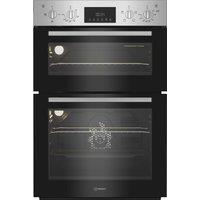 Indesit DII 10D IX Built-In Electric Fan Double Oven - Stainless Steel