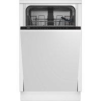 Beko DIS15020 10 Place Setting Integrated Slimline Dishwasher with Quick&Shine