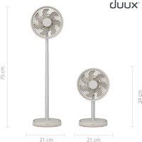 Duux DXCF92UK Rize Cordless Fan - Stone