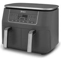 Ninja DZ300UK 6-in-1 Dual Zone 7.6L Air Fryer - Gun Metal Grey