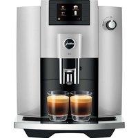 JURA E6 Fully Automatic Coffee Machine - Platinum