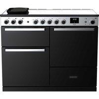 Rangemaster EDDLO110EIGBLKC Edge Deluxe 110 Induction Hob Range Cooker - Black