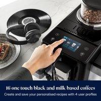 De Longhi Rivelia EXAM440.55.B Bean to Cup Coffee Machine 19 Bar Pressure