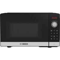 Bosch FEL023MS2B Series 2 800W Freestanding Microwave - Black / Silver