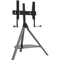 AVF FSLK1001HOXGB Hoxton Sound Freestanding TV + Soundbar Stand - Grey