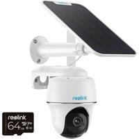 Reolink Advantage Series G430 2K PT Battery 4G LTE Security Camera + Solar + 64GB
