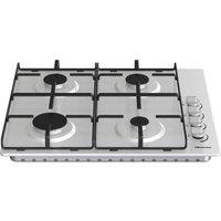 Hisense GM642XHS 60cm 4 Burner Gas Hob - Stainless Steel