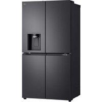 LG GMF960EV4E NatureFRESH American Style Fridge Freezer - Essence Black Steel