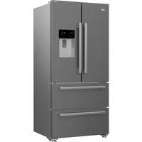 Beko GNE460520DVP HarvestFresh American Style Fridge Freezer
