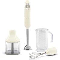Smeg HBF03CRUK 50 s Style Aesthetic Hand Blender - Cream